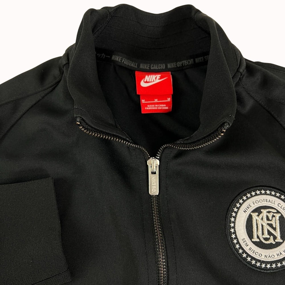 Nike FC Calcio Black Sem Risco Brazil Soccer Zip‎ Jacket M